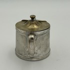 Vintage Wear-brite Albert Pick Hotels Nickel Silver Sugar Bowl Hinged Lid