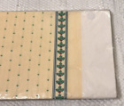 Vintage Christmas Table Cloth Cover Paper Holly Berries  54  X 96  New