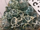 Set Of 50 Glass Fishing Float Buoy Ball Vintage Japanese 6-7 Cm Used Good 