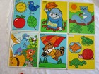 Vintage Playskool Wooden Puzzles Lot Of 10 Disney  Animals  Cycle  Farm