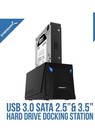 Sabrent Usb 3 0 To Sata External Hard Drive Docking Station For 2 5  O Electr   