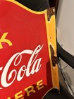 Coca Cola Vintage Flange Sign Original