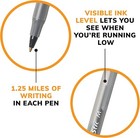Bic Round Stic Xtra Life Black Ballpoint Pens  Medium Point  1 0mm   10-count   