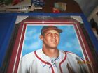 Incredible 5 6 Stan Musial Framed Signed Artist Proof Baseball Print Cardinals