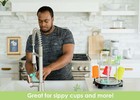 Spin Stack Dish Rack     Kitchen Countertop Drying Rack For Baby Bottle