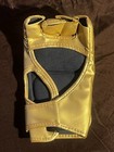 Tai Tuivasa Signed Gold Ufc Glove With Inscription    bam Bam    Picture Proof