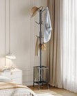 Coat Rack With Umbrella Holder  Entrance Coat Rack With 12 Hooks