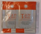 2x Tan Towel Half Body Classic Self-tan Towelettes Application For Face   Body 