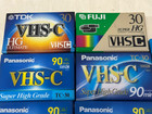 Nos Lot Of 7  Vhs-c Tapes New Sealed Panasonic Tdk Fuji Jvc New Vhs-c