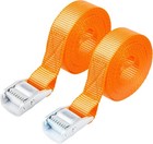 1  X 12  Lashing Straps Cargo Tie-down Strap Up To 600lbs  2pk Orange
