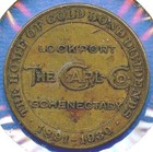 1891-1930 The Carl Company Schenectady Christmas Token 1  Vintage Medal Coin