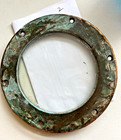 Vintage Brass Ship Boat Salvage Porthole Window Nautical Beach Maritime Decor  2