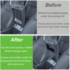 Center Console Hidden Organizer For Hyundai Santa Cruz 2025 2024 2023 2022 Armre