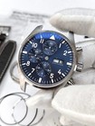 Diy 43mm Stainless Steel Kit With Dial  Strap  And Hands Suitable For 7750
