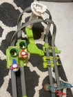 Mario Kart Hot Wheels Plastic Track Play Set Green gray W  Ramps  Towers   Sign