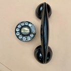 Vintage Antique Western Electric Black Handset   Rotary Dial 52b  As Is Untested