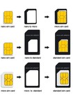  Nano Sim Card Adapter 4 In 1 Micro Sim Adapter With For Iphone For Mobile Phone