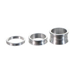 Thomson Aluminum Headset Spacer Pack  1-1 8  3 bag - Silver