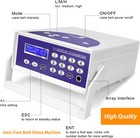 Ionic Detox Foot Bath Aqua Spa Cleanse Machine With 2 Pack Arrays Lcd Display