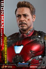 Hot Toys Marvel Avengers Endgame Iron Man Mark Lxxxv Battle Damaged Die Cast New