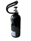 10 Lb Co2 Aluminum Carbon Dioxide Tank Cylinder  Handle And Black Powder Coat