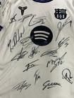 Fc Barcelona Squad Signed Jersey Shirt With Proof   Coa