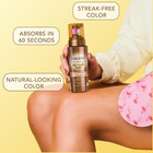 Jergens Natural Glow Self Tanner Mousse  Light Bronze Tan  6 Fl Oz   Sunless Tan