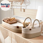 Baby Changing Basket Includes Diaper Caddy - Breathable   Waterproof Dual-cover 