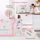 Foldable 10-18 Panels Baby Playpen Plastic Kids Safety Yard For Baby And Toddler