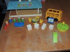 Vtg Fisher Price Little People Play Family Nursery 929 In Box 100  Complete Nice