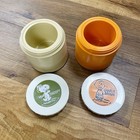 Vintage Peanuts Snoopy Charlie Brown Thermos Insulated Jars Set 1969 Schulz Euc