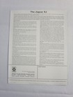 Vintage Jaguar Xj Sales Brochure Advertising 