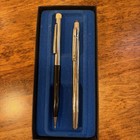 Vintage Sheaffer White Dot Pen And Pencil Set In Original Box  Usa