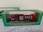 Vintage 1999 Hess Miniature Fire Truck New In Box Lot Of 2