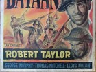 1943 Bataan Robert Taylor Wwii 1sh Movie Poster Rare Ed  Different Art