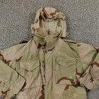 Military Jacket Mens S Desert Camo Cold Weather Field Coat Class 4 Army Ripstop