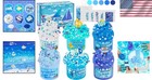 6 Pack Ocean Blue Slime Kit - Fun For Ages 8-12 - Perfect Party Favors