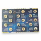 Marvel Avengers Full Collectors Folder Coin Set - Complete Collection