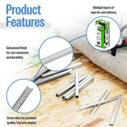 10 020-200 400 Pcs Meite 22 Gauge 3 8  Crown Upholstery Staples 1 4 Inch Length