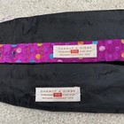 Carrot   Gibbs Cummerbund Bow Tie Set Mens One Size Purple Silk Polka Dot Usa