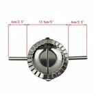 Stainless Steel Dumpling Maker  X-large 5 Goya Empanada Press Mold  Ravioli Moul