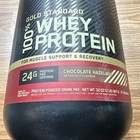 Optimum Nutrition Gold Standard 100  Whey Protein  Chocolate Hazelnut  2 Pound