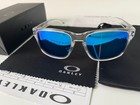 Oakley Holbrook Oo9102 Polarized Sunglasses Clear Frame Blue Lens