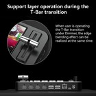 Prisual R2 Pro Video Switcher 4-channel Hdmi Live Streaming Audio Mixer Hdmi