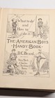 Lot Of 3 Antique Boy Scout Books Beard Carter Douglas 1882   1923 Early Scouting