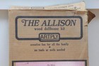 1983 Artply The Allison Wood Dollhouse Kit Model 77 Unassembled No Barcode On Bx