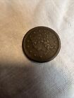 1853 Braided Hair Large Cent Choice Xf au Solid Coin