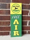John Deere Farm Gasoline Free Air Retro Style Reproduction Garage Sign