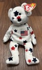 Ty Beanie Baby-glory The Bear  Rare  Retired And Collectible With Errors 