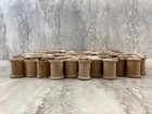 Wooden Spools  1  To 1 25  - Lot Of 100 - Some W  Advertisement - Vintage
